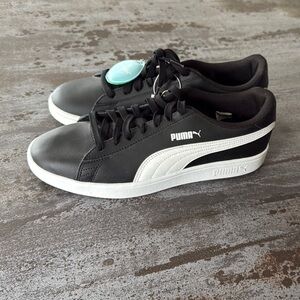 Puma Black and White Sneakers